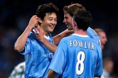 22年前今天孙继海创造历史，欧洲联盟杯破门！曼城5-0威尔士亚军（2003年8月14日）