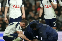 热刺新星奥多贝尔左膝重伤 确诊韧带撕裂将缺席本赛季。