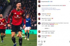 替补神锋一击制胜 曼联1-0力克埃弗顿 近六轮保持不败稳居前四