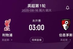 卫冕冠军出击！英超揭幕战前瞻：科尔克兹战旧主，赫拉芬贝赫停赛