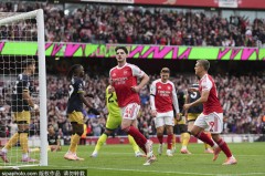 英超-赖斯建功萨卡点射 阿森纳2-0西汉姆迎各赛事4连胜
