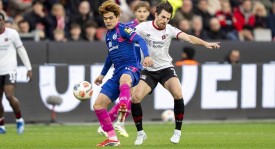 1-1，23岁利物浦旧将救主，勒沃库森绝平德甲第13，连续2轮不胜