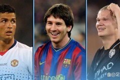 50场欧冠过后，哈兰德的数据让梅西和罗纳尔多都显得慢热