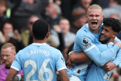 瓜迪奥拉率队狂飙：曼城豪取3连胜，哈兰德炸裂表演：8轮11球