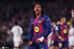 孔德梅开二度刷新纪录 巴萨主场2比1逆转法兰克福